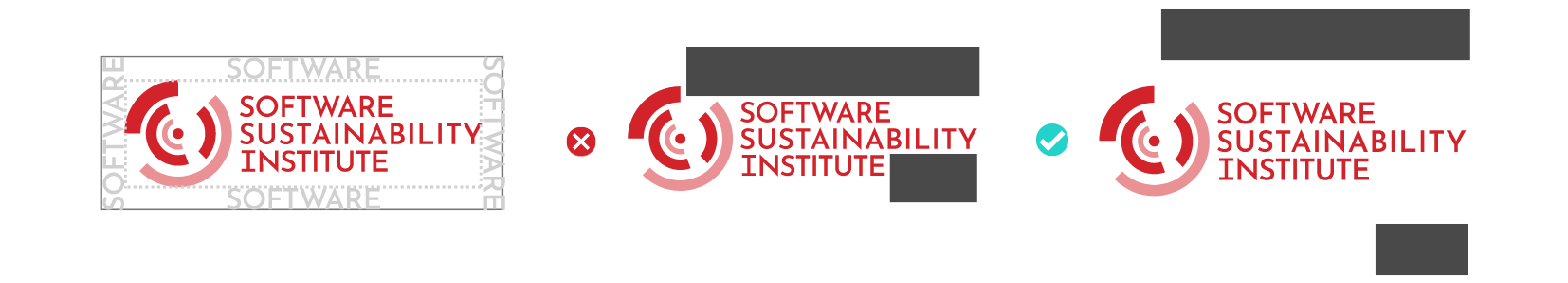 Logo's exclusion zone