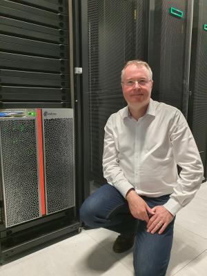 Prof Mark Parsons with Cerebras