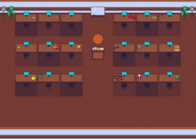 screenshot of GatherTown