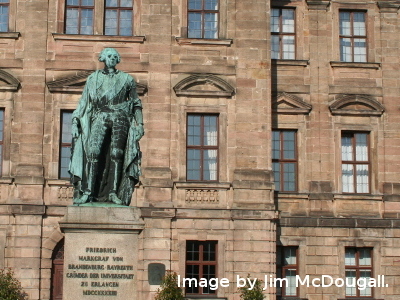 Square at Erlangen.